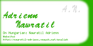 adrienn nawratil business card